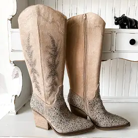 Addie Tall Boot - Taupe