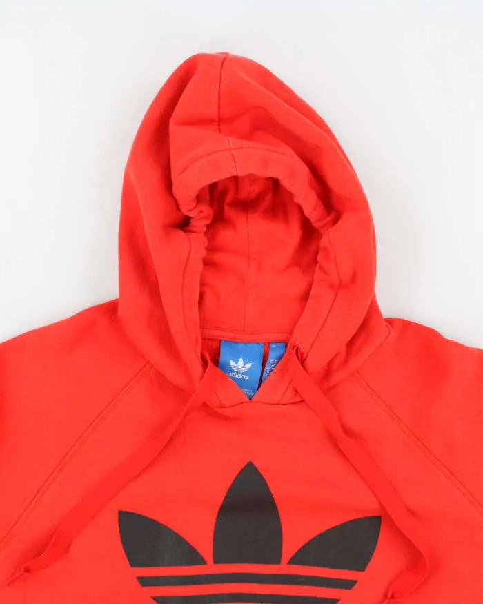 Adidas Oversized Red Hoodie - XL