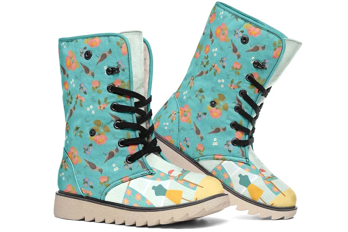 Adorable Sewing Nook Polar Vibe Boots