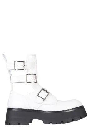 Alexander McQueen Rave Buckle Boots