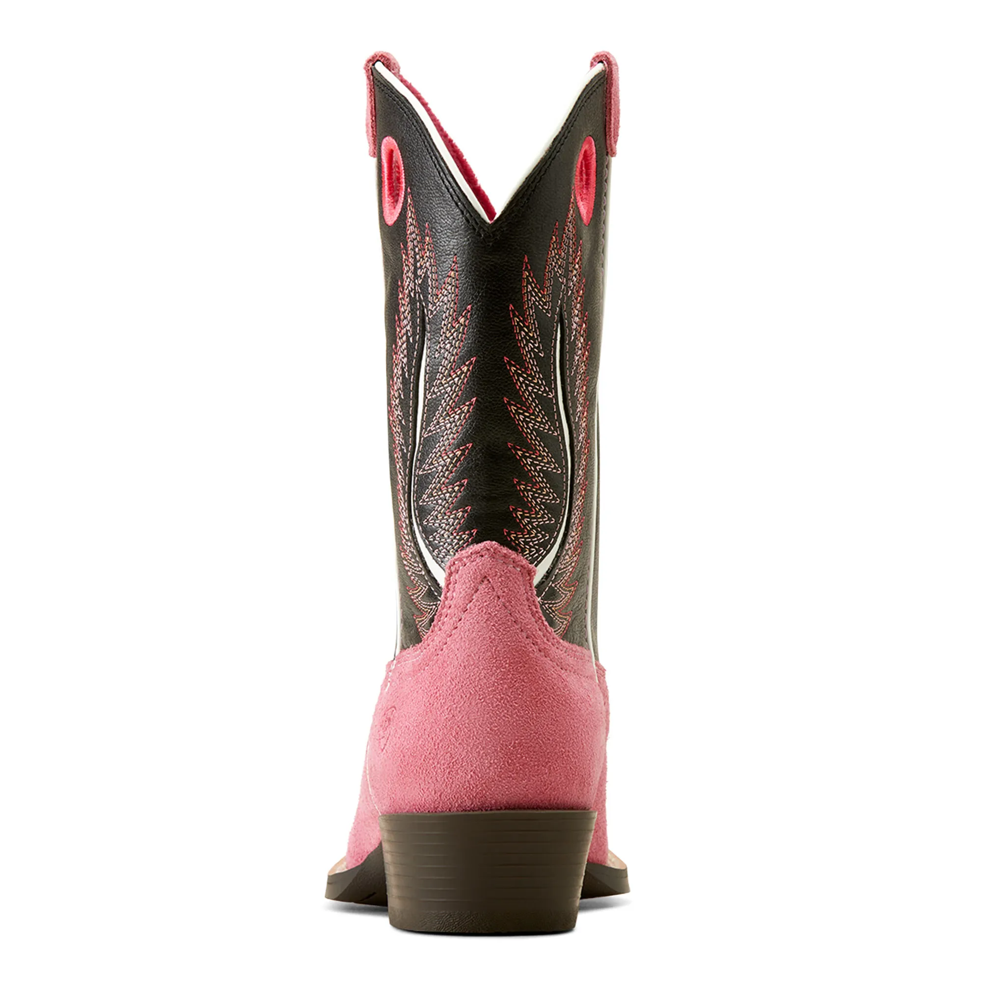 Ariat Girls Pink Suede Boots