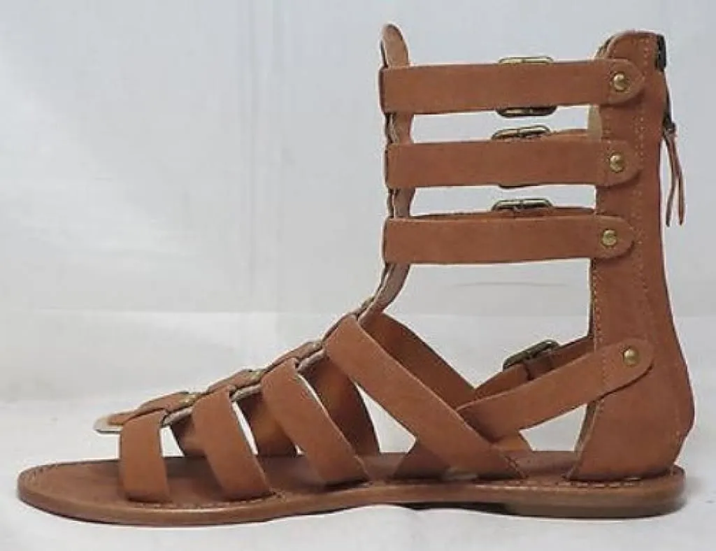 ASH ITALIA Women's Nomad Gladiator Sandal  - Nude/Sand