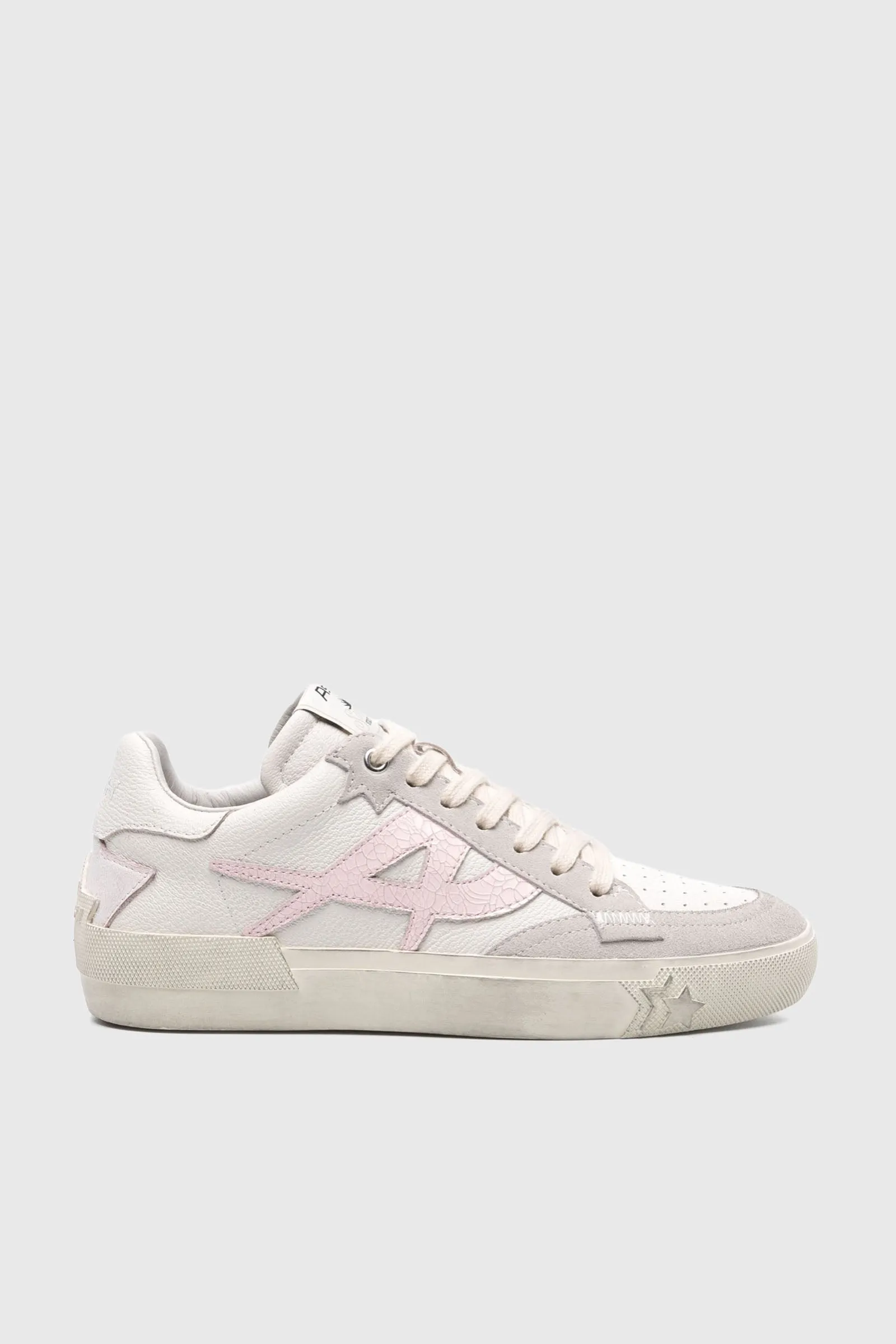 Ash Sneaker Moonlight  Bianco/Rosa