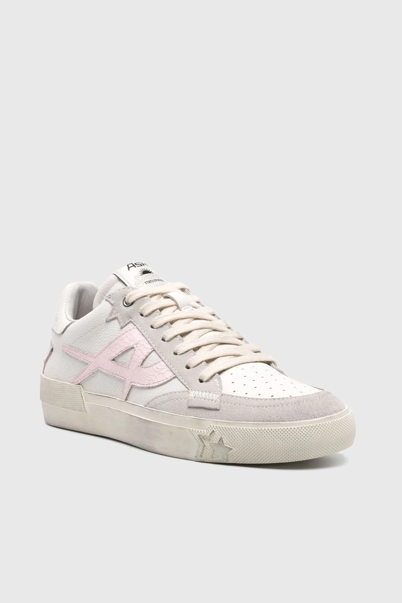 Ash Sneaker Moonlight  Bianco/Rosa