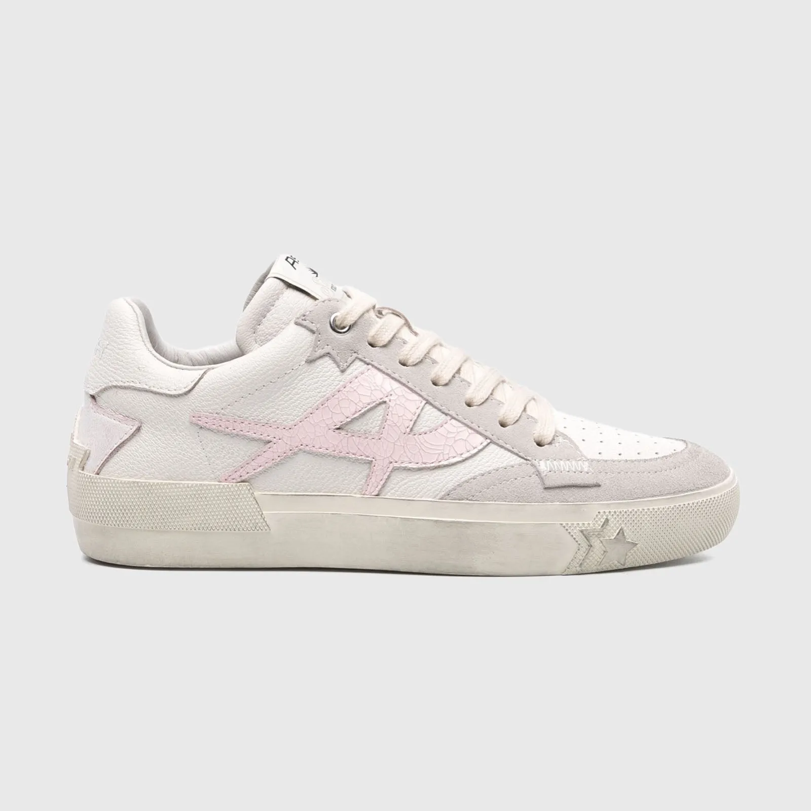 Ash Sneaker Moonlight  Bianco/Rosa