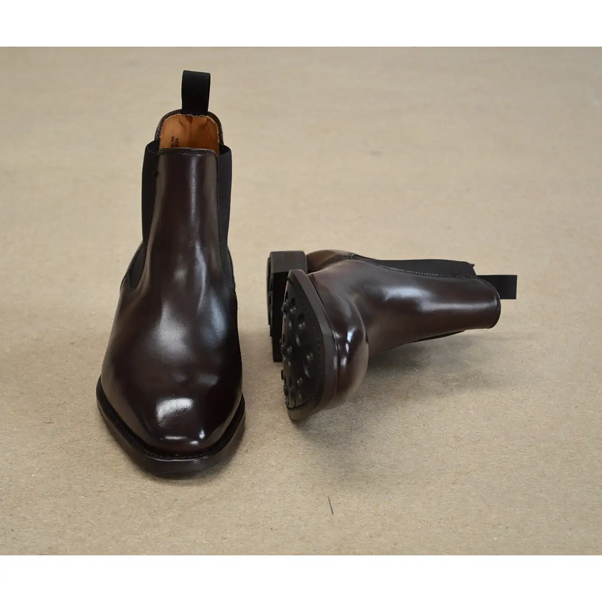 Berwick 1707 Chelsea Boot (475)- Moka