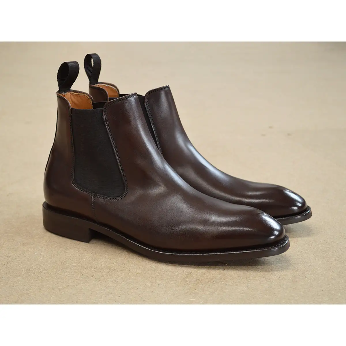 Berwick 1707 Chelsea Boot (475)- Moka