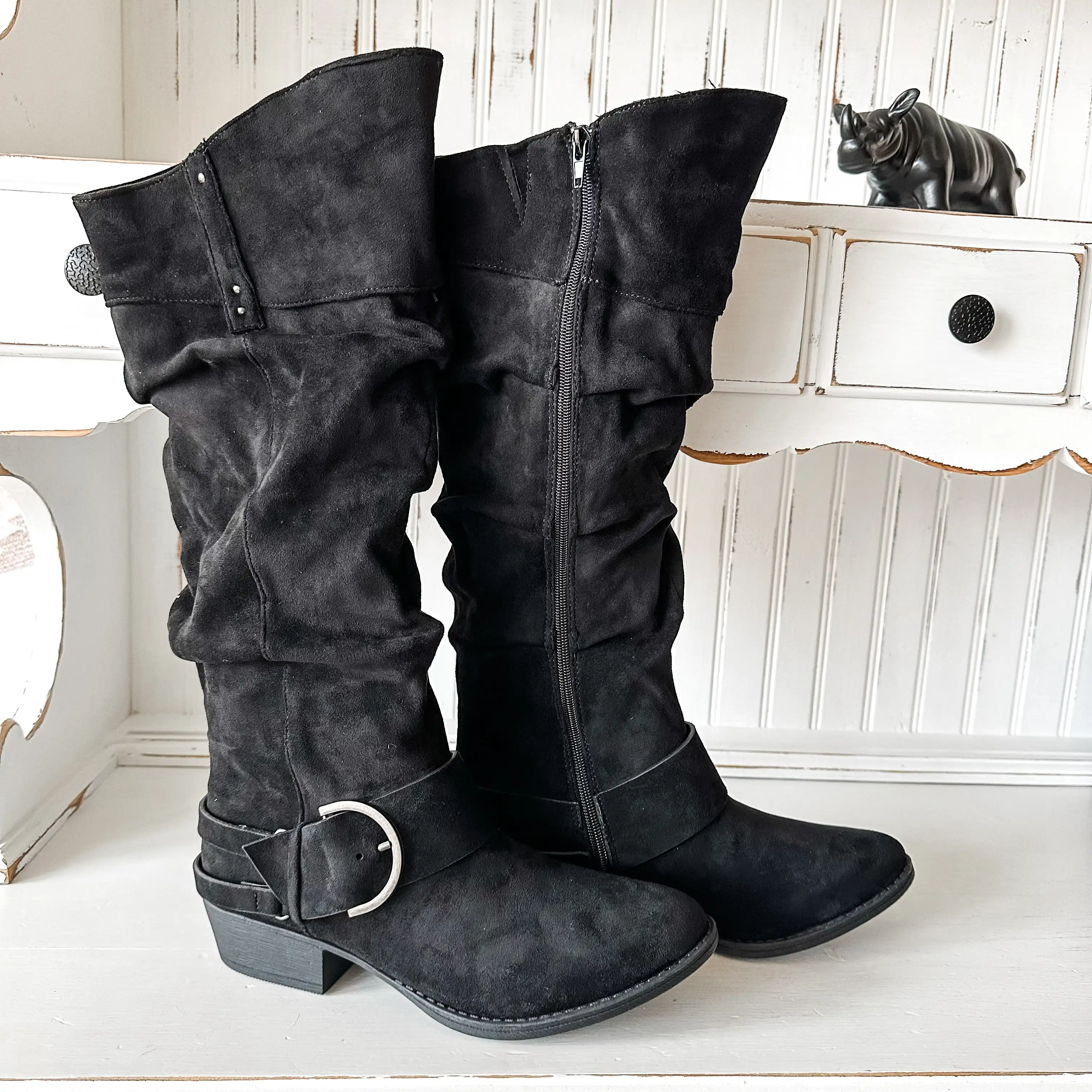 Blitz Tall Boot - Black