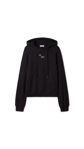 Blocks Book Over Hoodie - Black