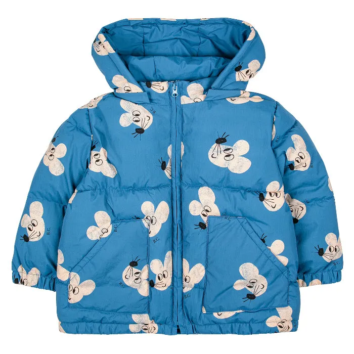 Bobo Choses Baby All Over Mouse Coat Blue