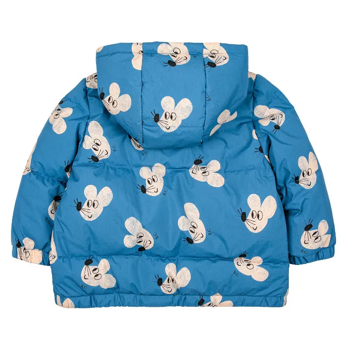 Bobo Choses Baby All Over Mouse Coat Blue