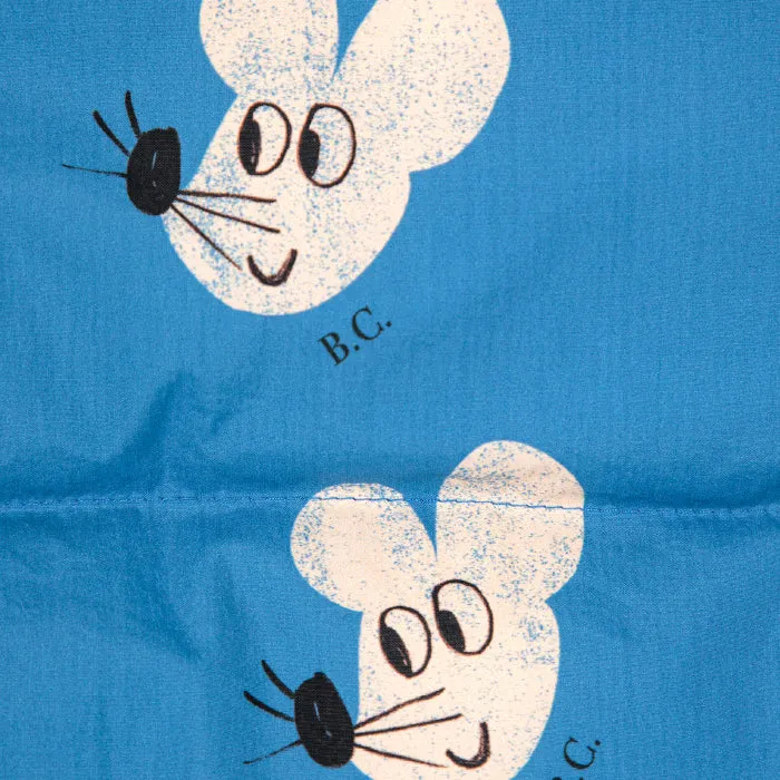 Bobo Choses Baby All Over Mouse Coat Blue