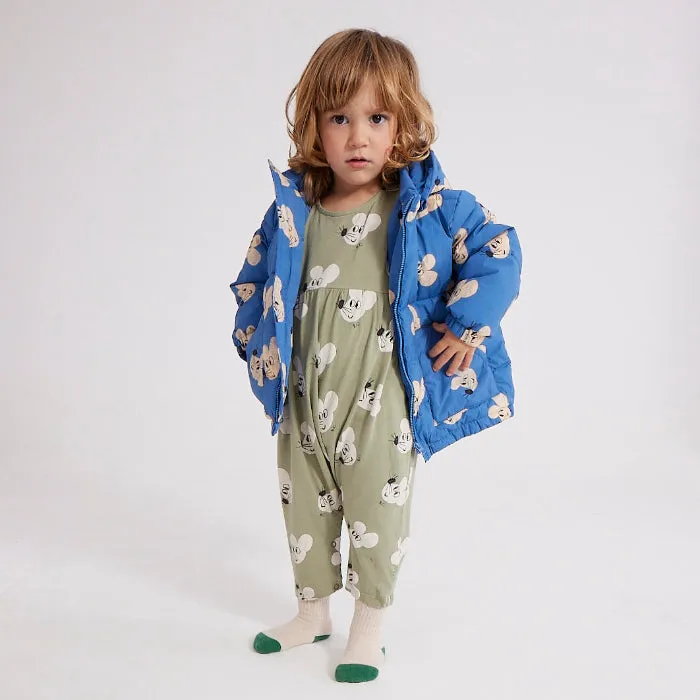 Bobo Choses Baby All Over Mouse Coat Blue