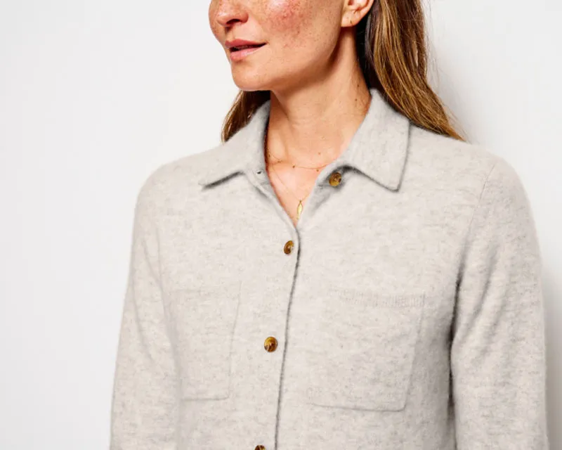 Boiled Cashmere Sweater Jacket