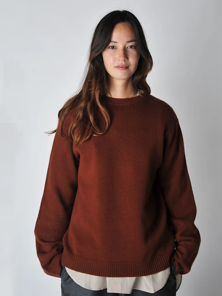 Brick Moody Pulllover Sweater