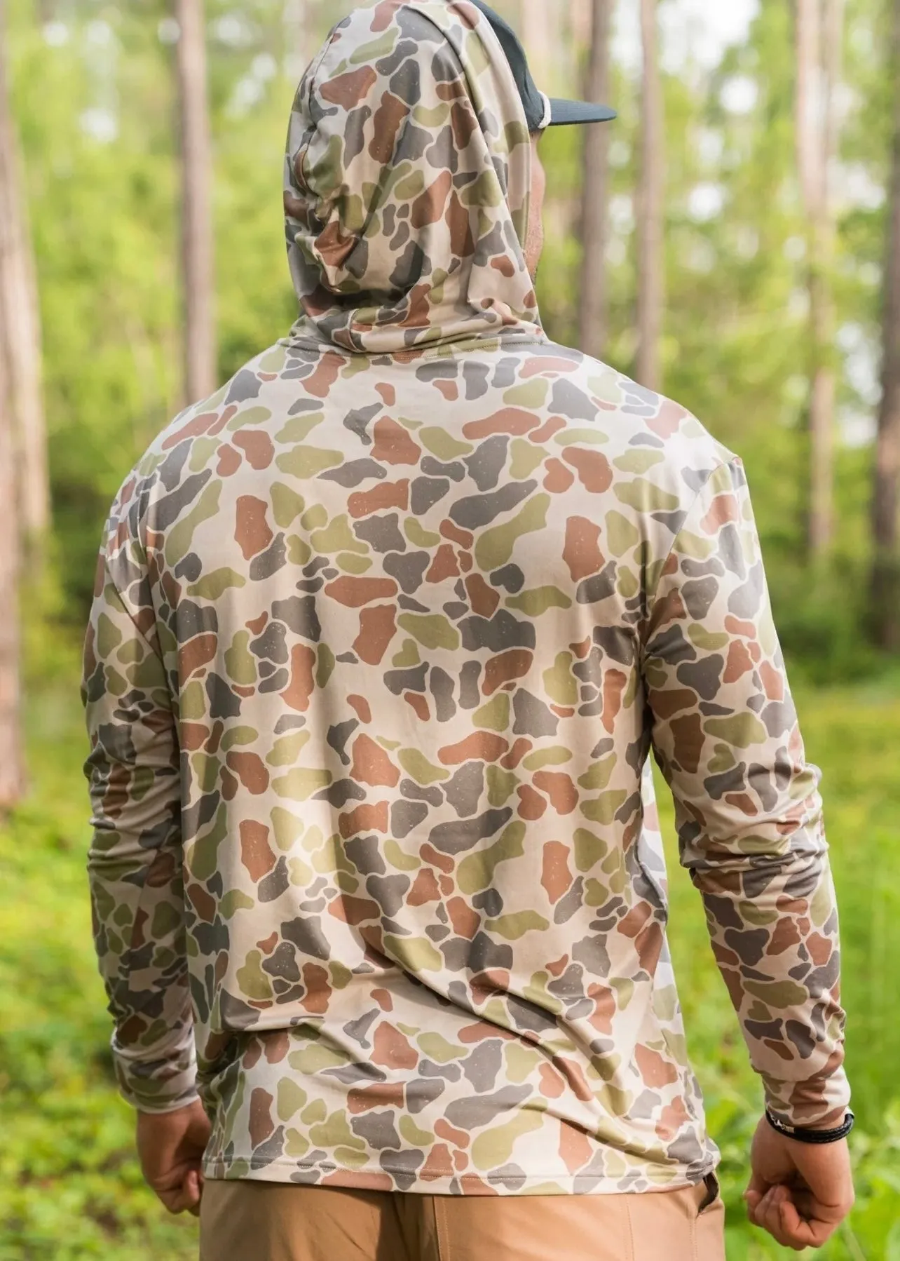 Burlebo Performance Hoodie | Driftwood Camo