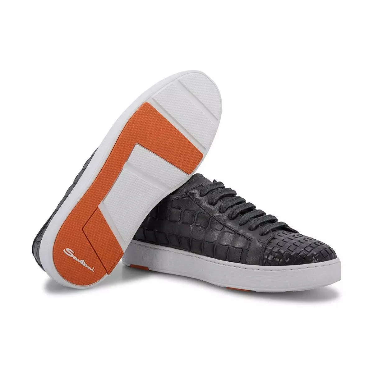 Byam Woven Leather Sneaker