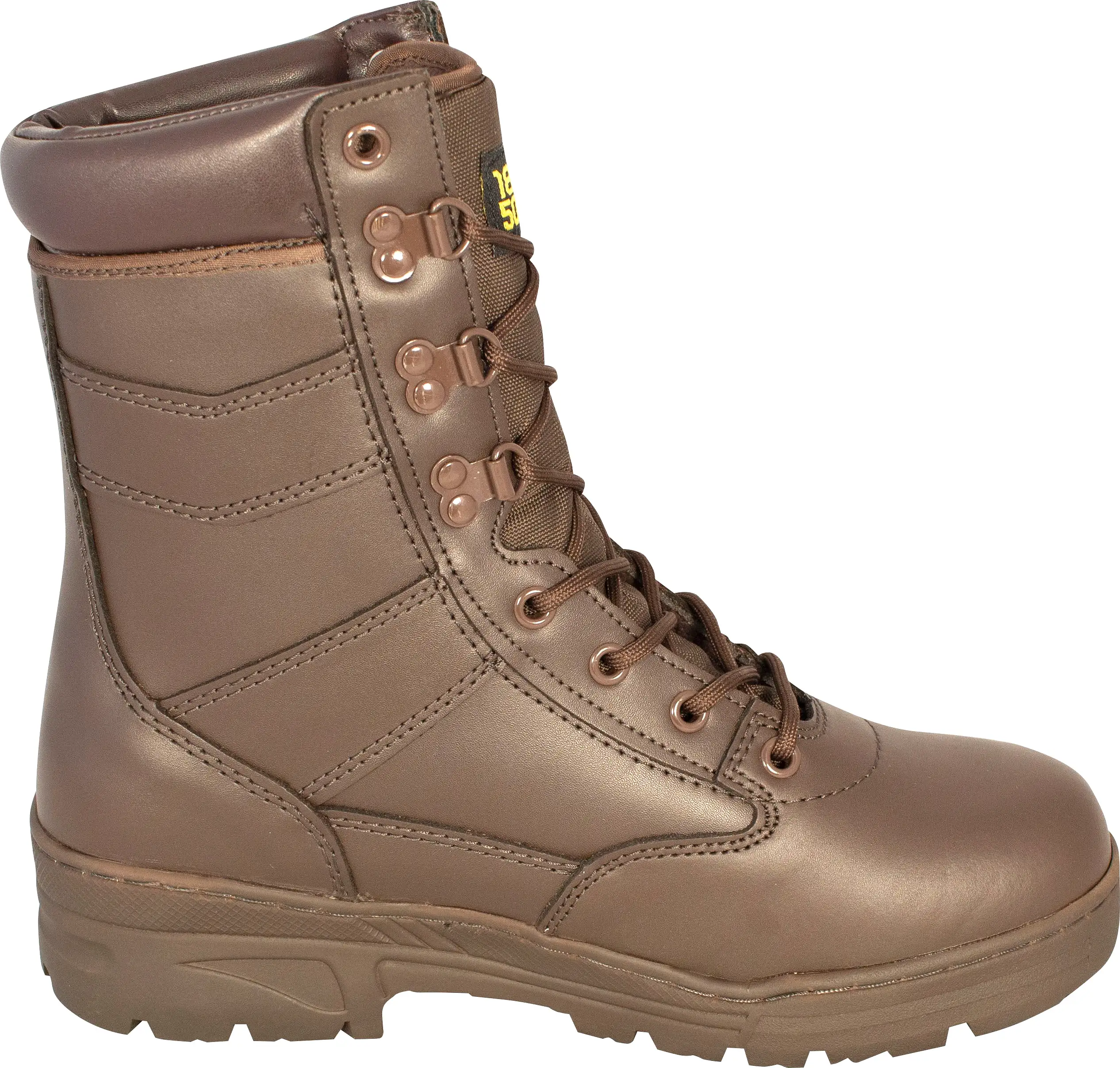 Cadet Full Leather Patrol Boot - Brown - 1850