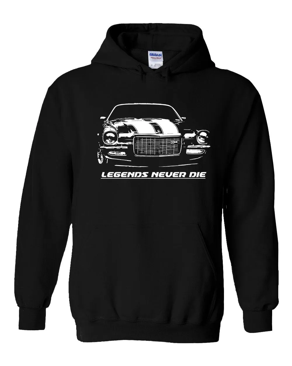 Camaro Split Bumper Hoodie Sweatshirt