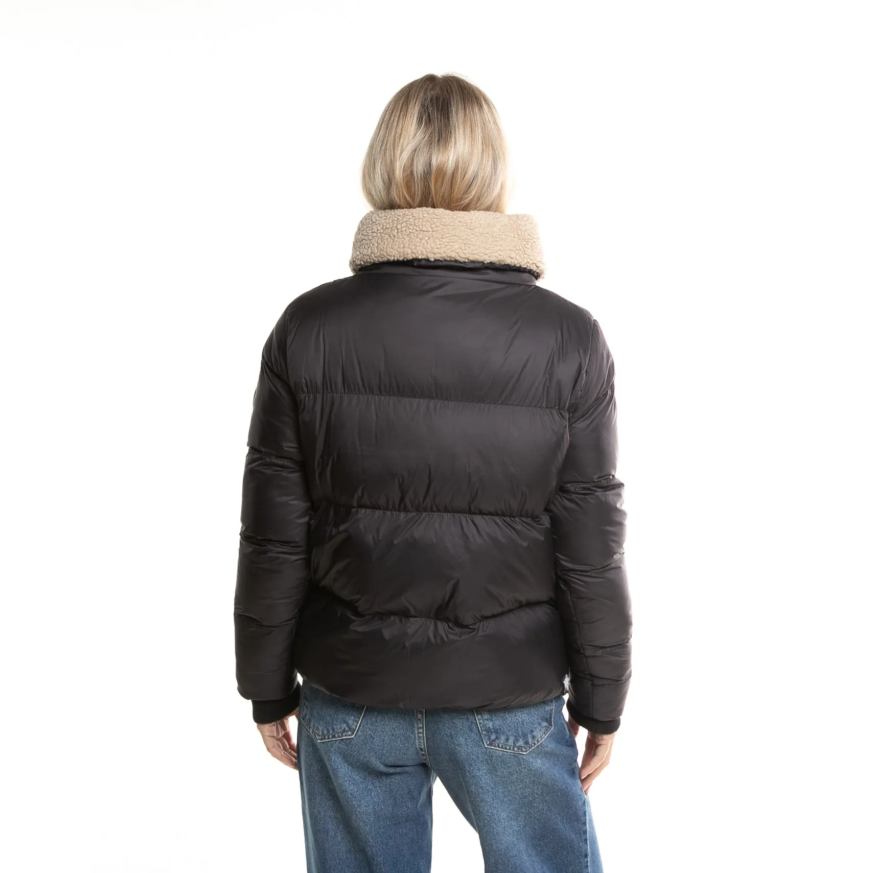 Campera Abrigo Rusty Tender Puffer Coat Ld* Black