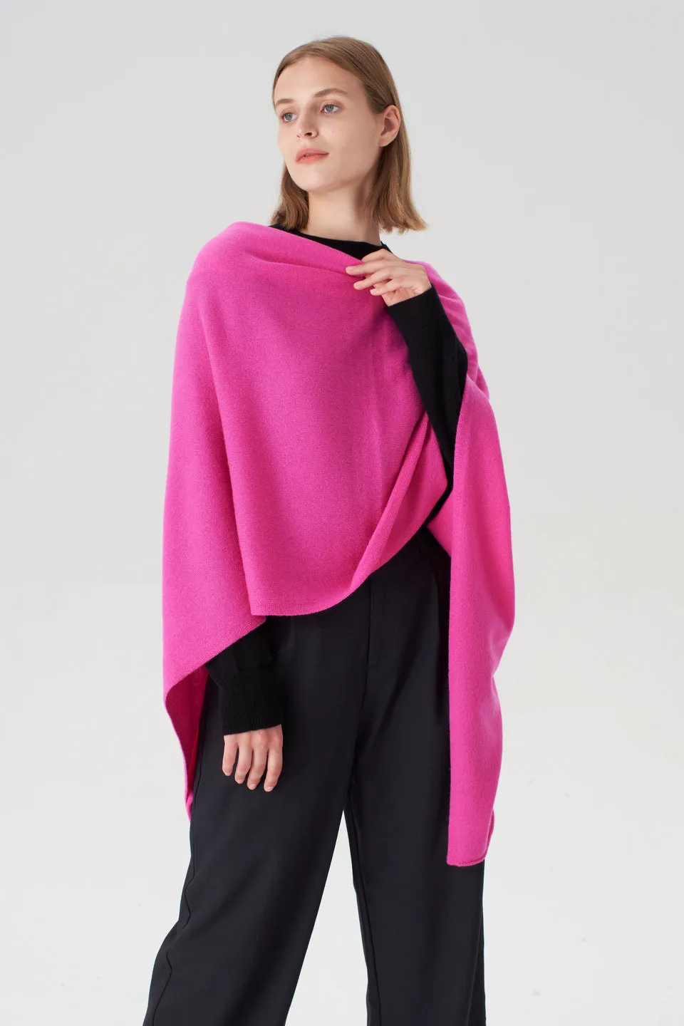 CASHMERE TRAVEL WRAP