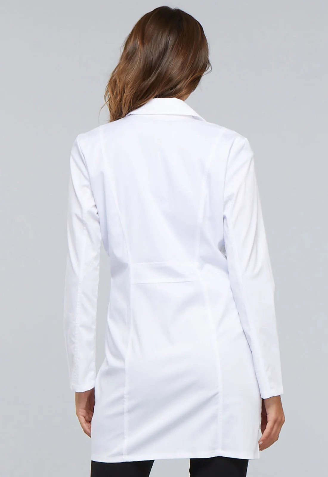 Cherokee Core Stretch 33 Lab Coat in White