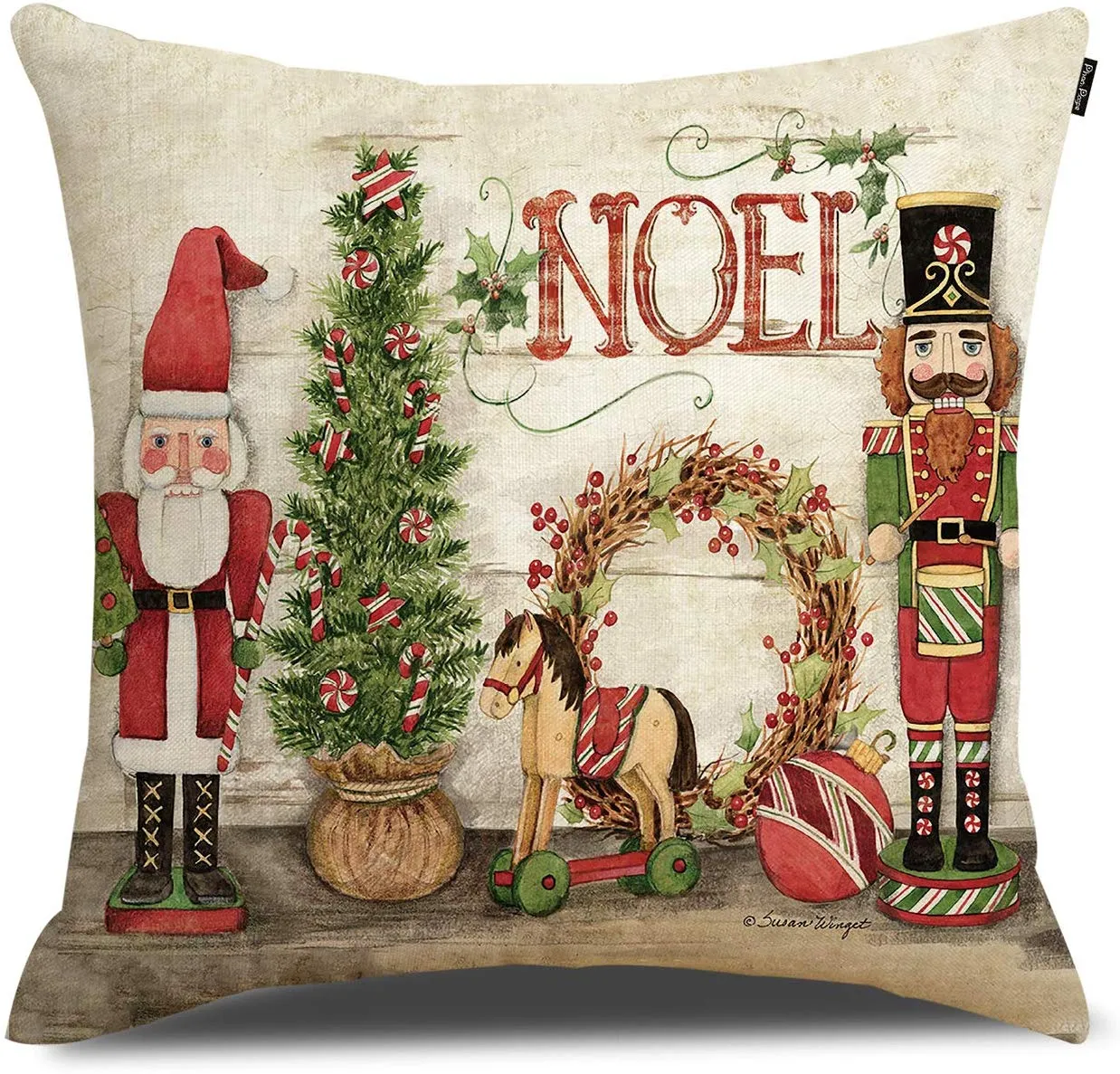 Christmas Pillow Cover Merry Christmas Throw Pillow Cover Home Decorative