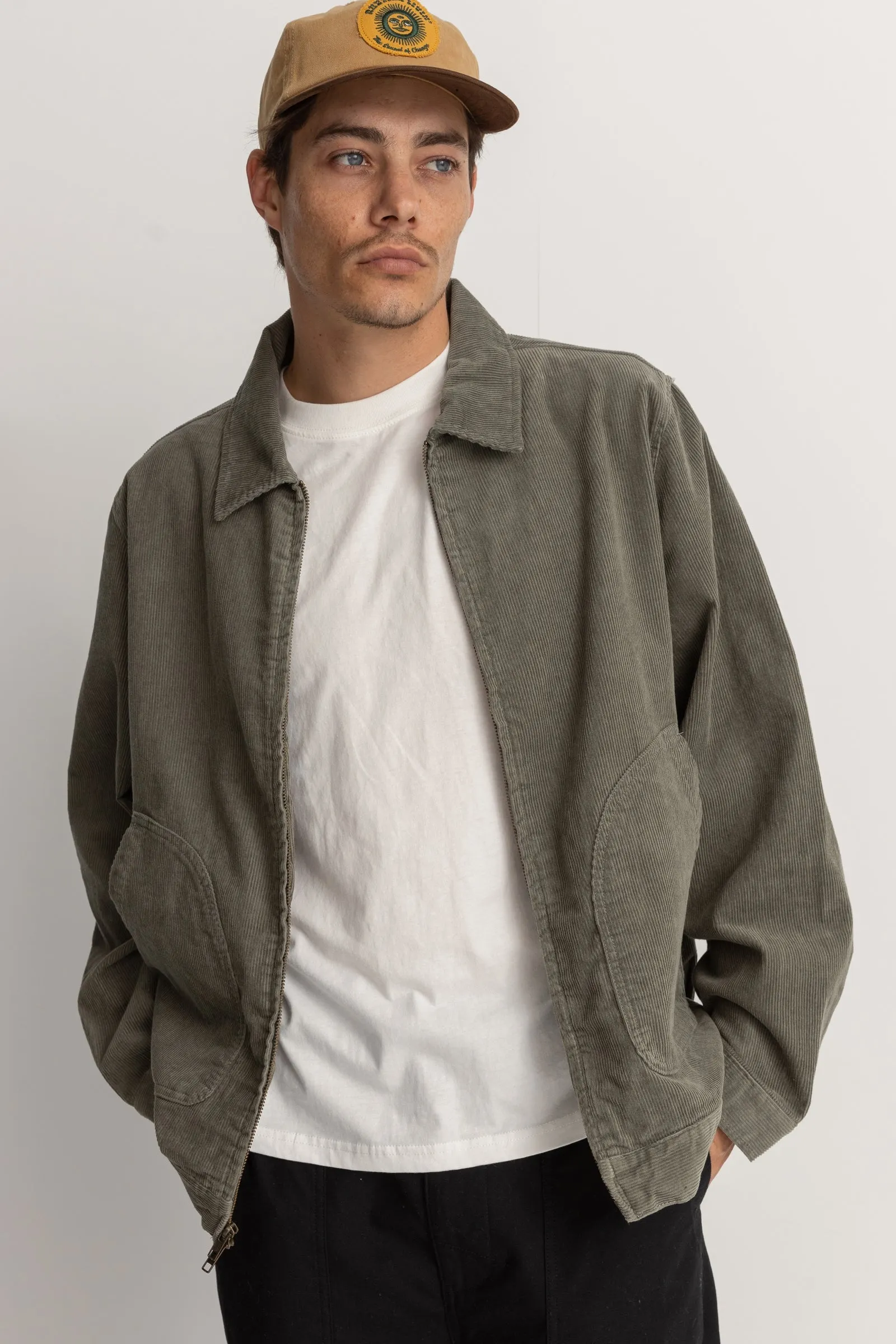 Cord Utility Jacket Sage