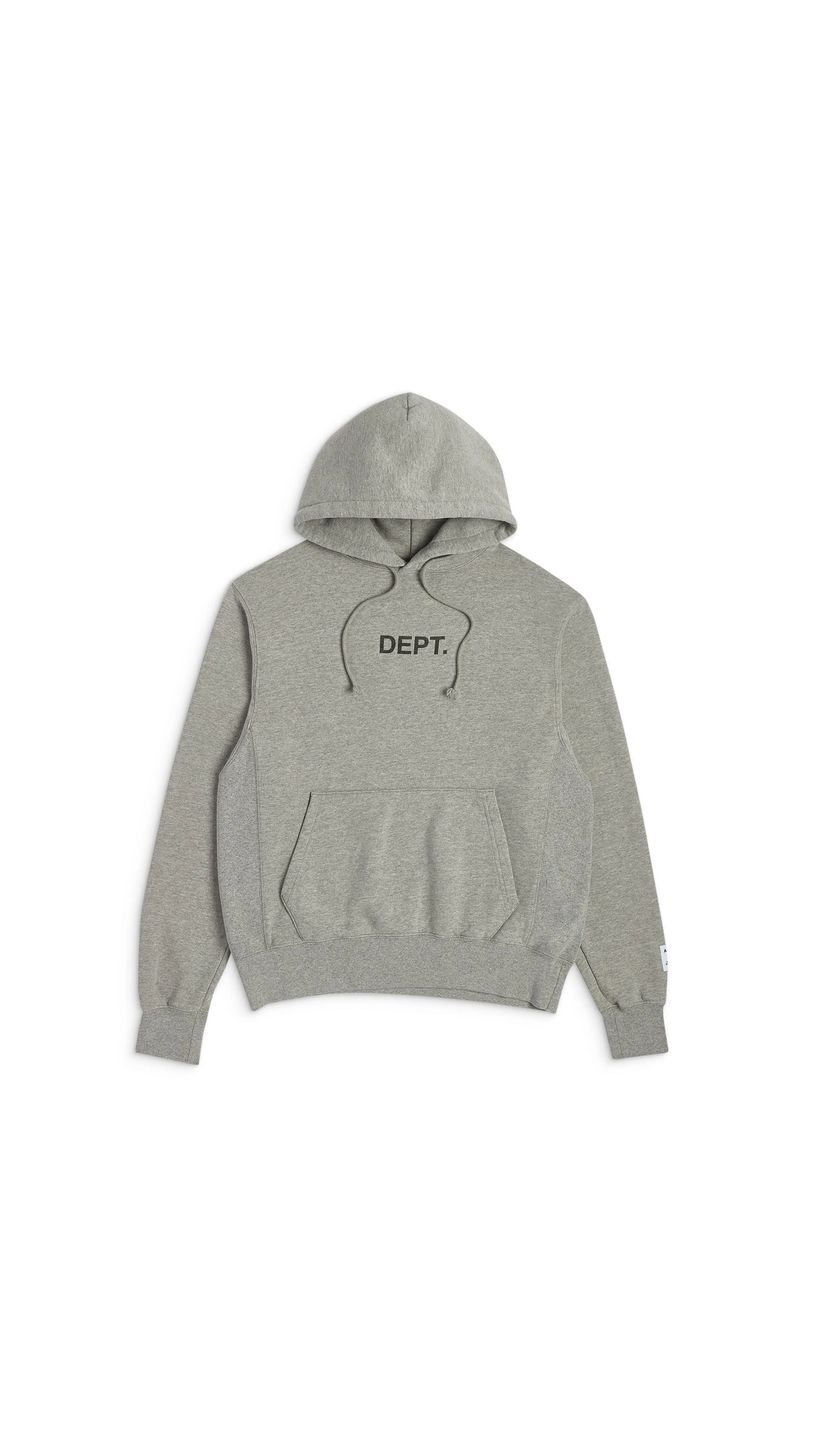 Dept Logo Hoodie - Heather Grey