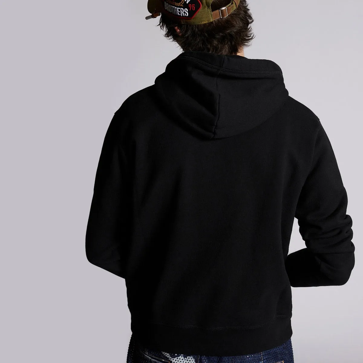 DSQUARED2 - D2Leaf Hoodie in Black