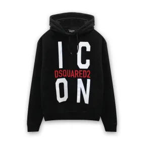 DSQUARED2 - Icon Hoodie in Black