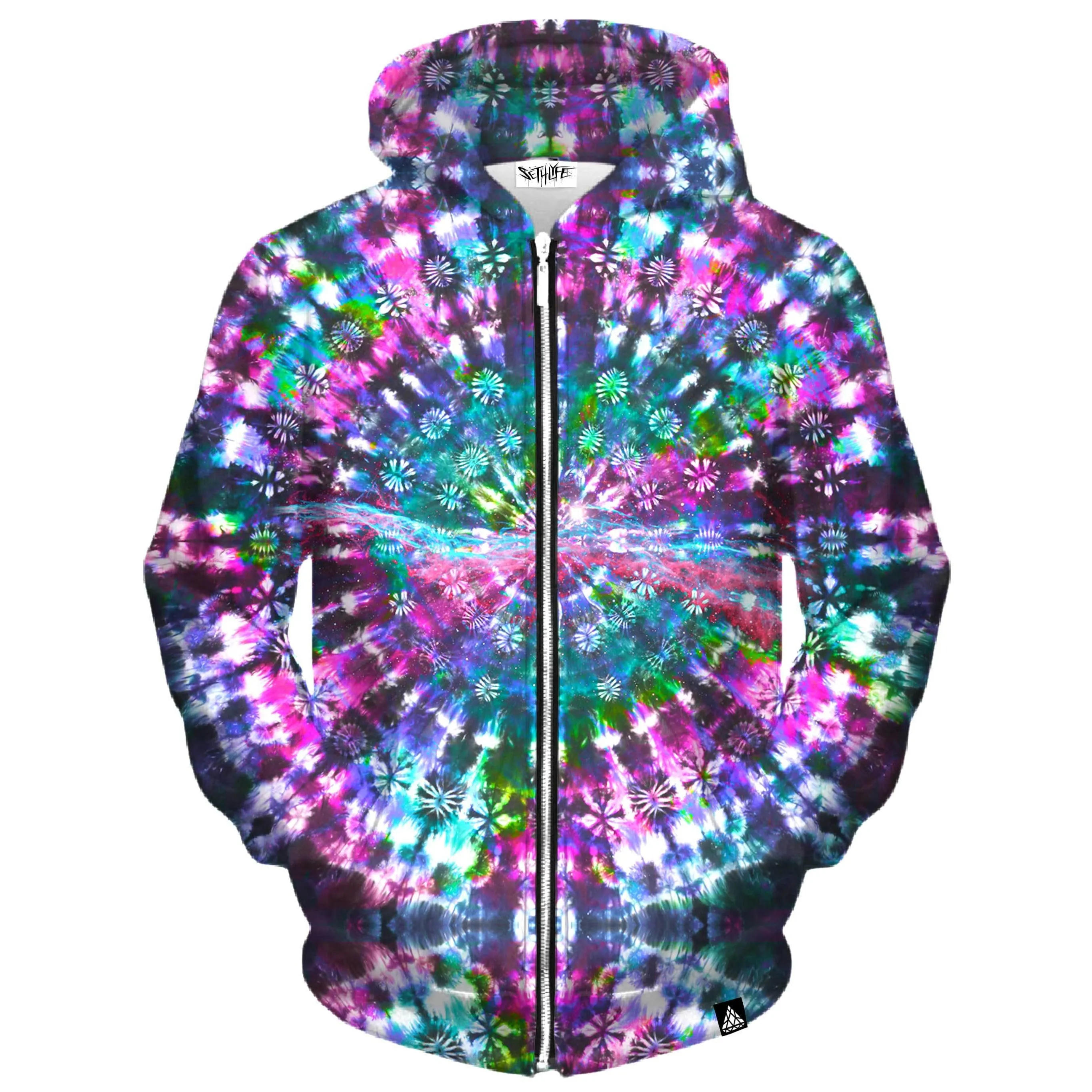 FUTURE DYE ZIP UP HOODIE