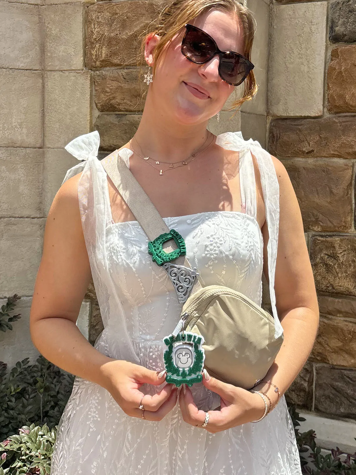 Genovia Crest Belt and Bag Charm