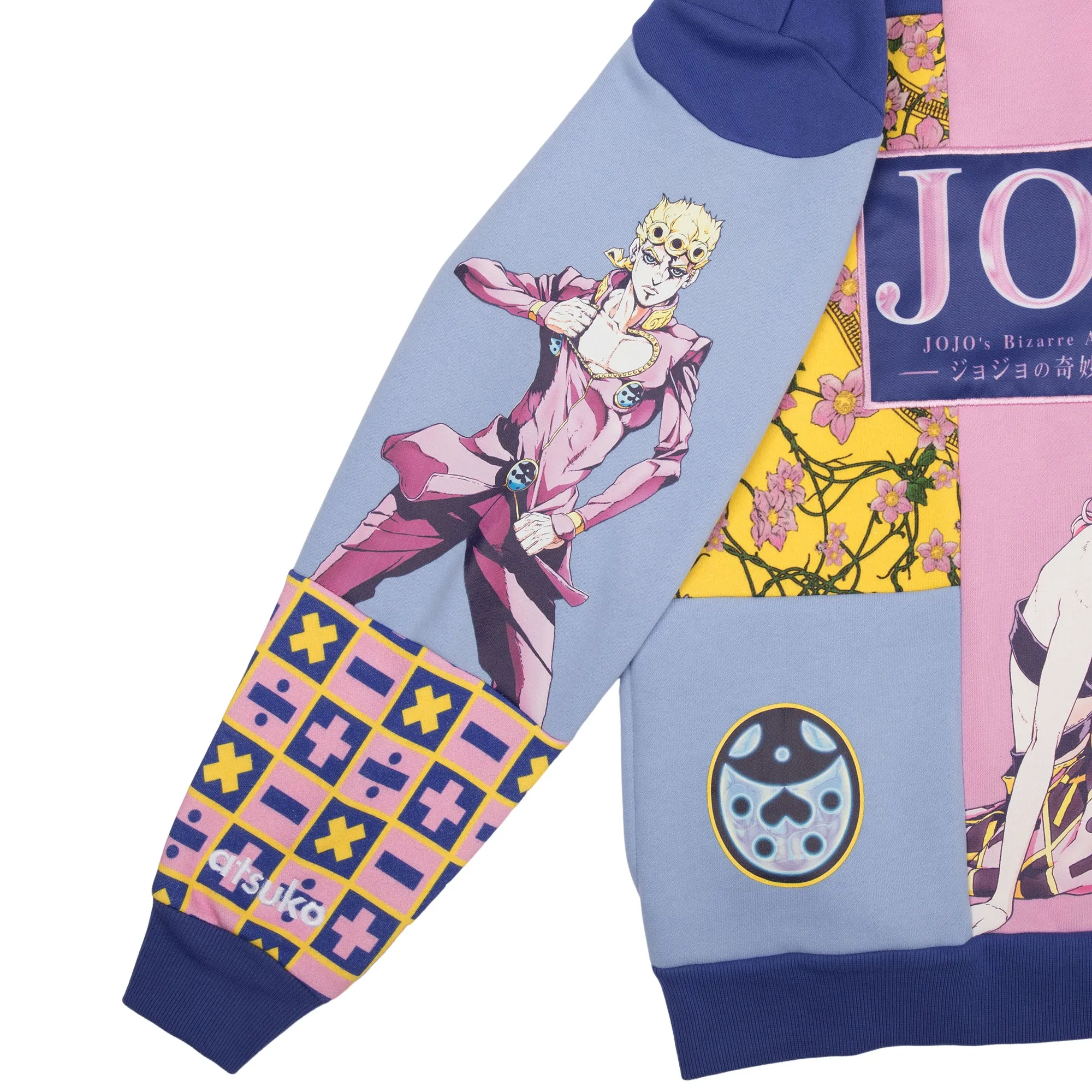 Golden Wind Character Panel Hoodie