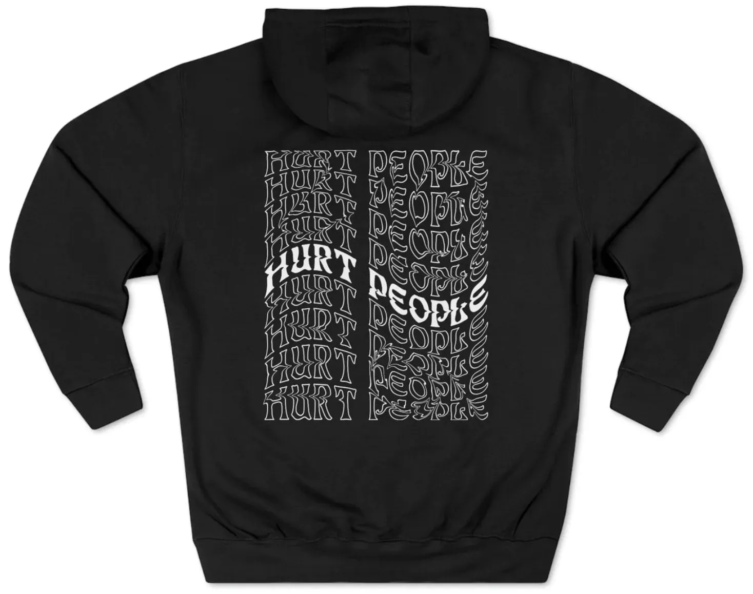 Hurt People Pullover Hoodie - Black