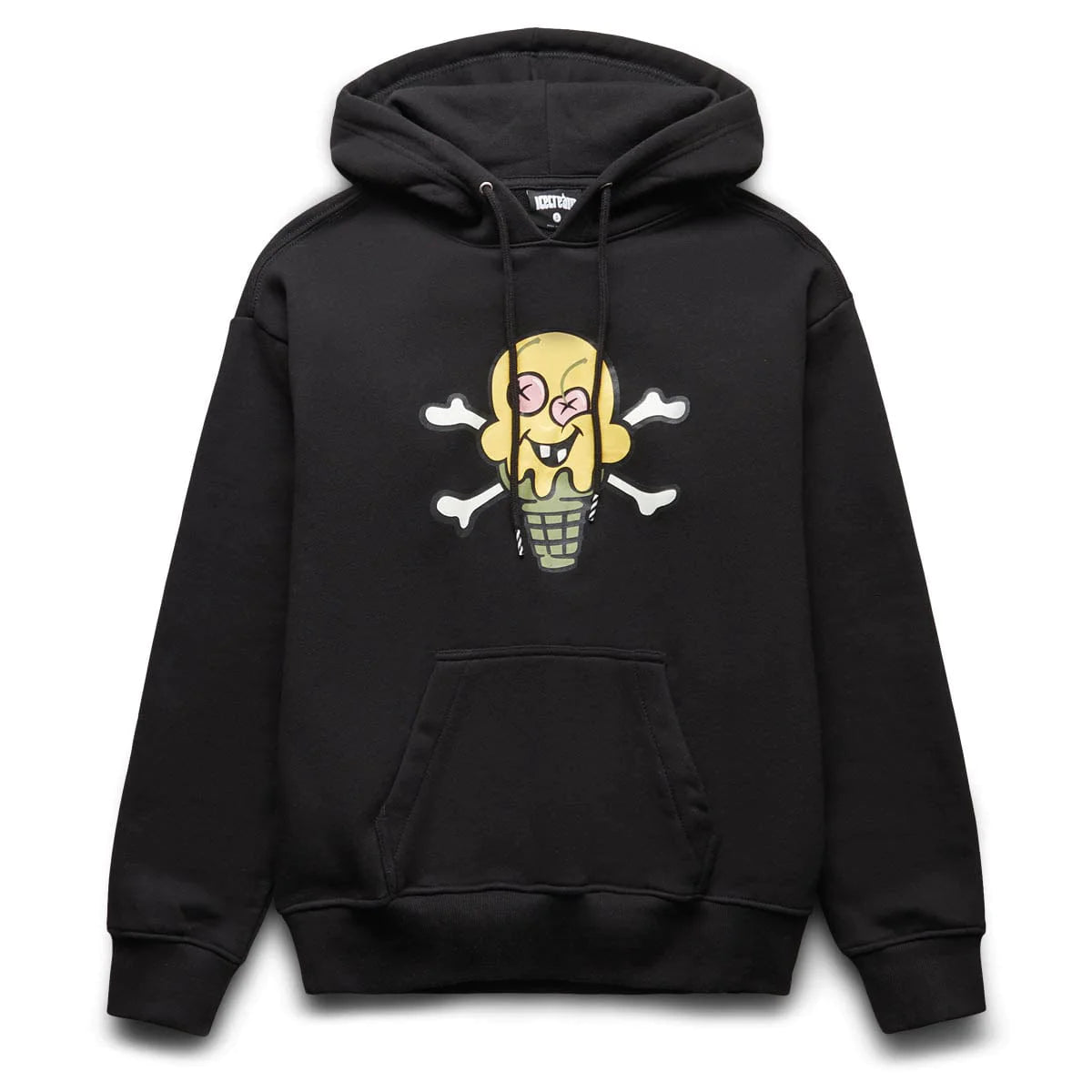 ICE CREAM CONES HOODIE - BLACK