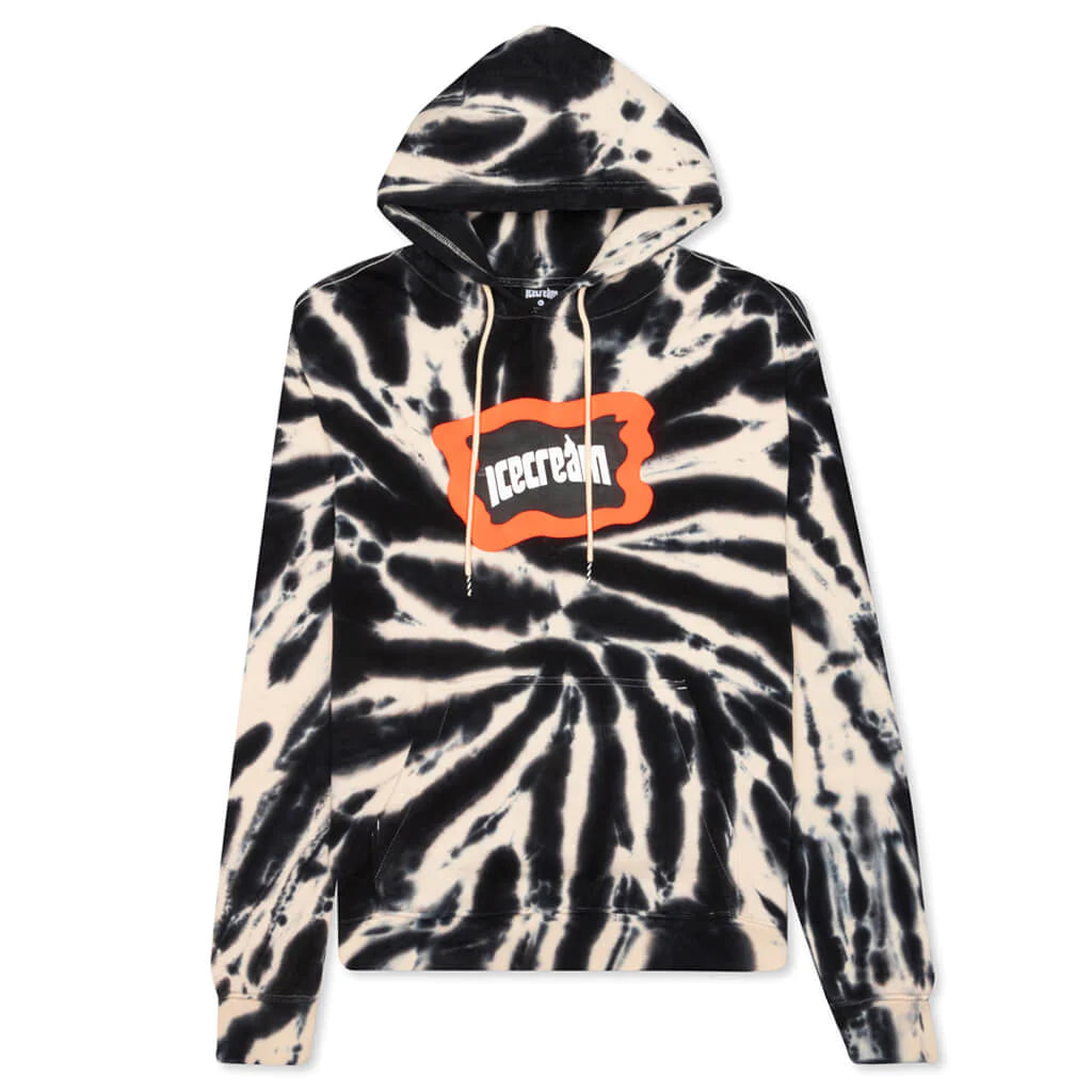 ICE CREAM STONE HOODIE - BLEACHED