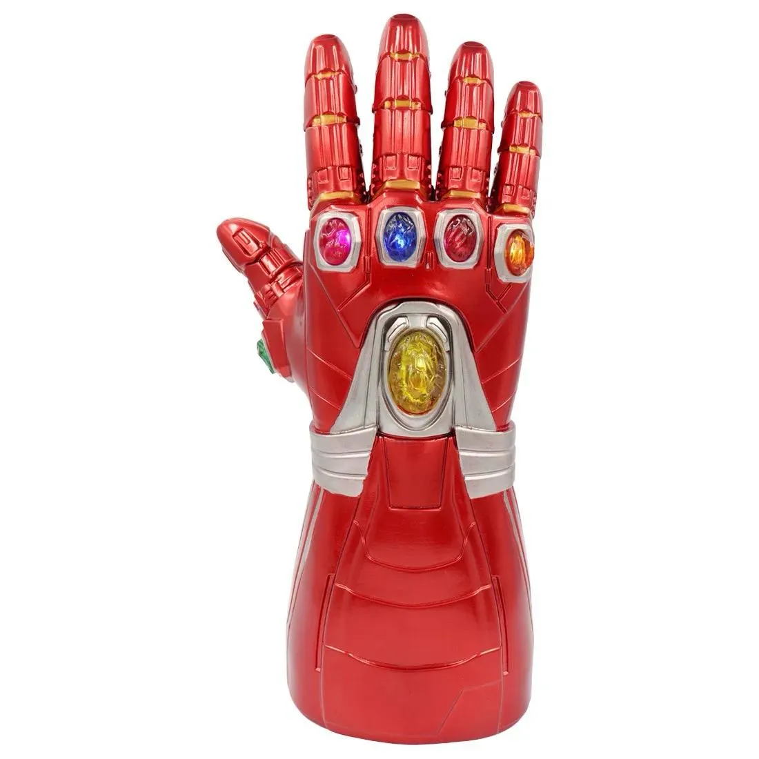 Iron Man Infinity Gauntlet. Iron Man Infinity Glove led Stone Light Up Halloween Cosplay