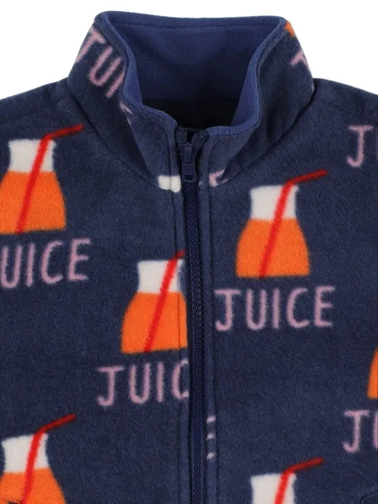 Jellymallow   Printed tech fleece jacket 