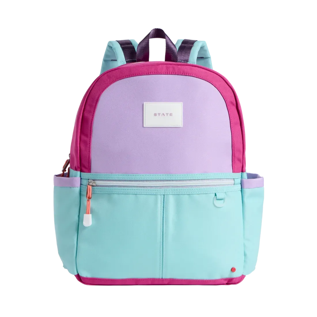 Kane Backpack- Magenta and Mint