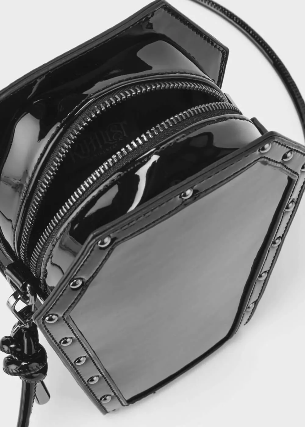 Killstar Kihilist Unconfirmed Coffin PVC Shoulderbag Black