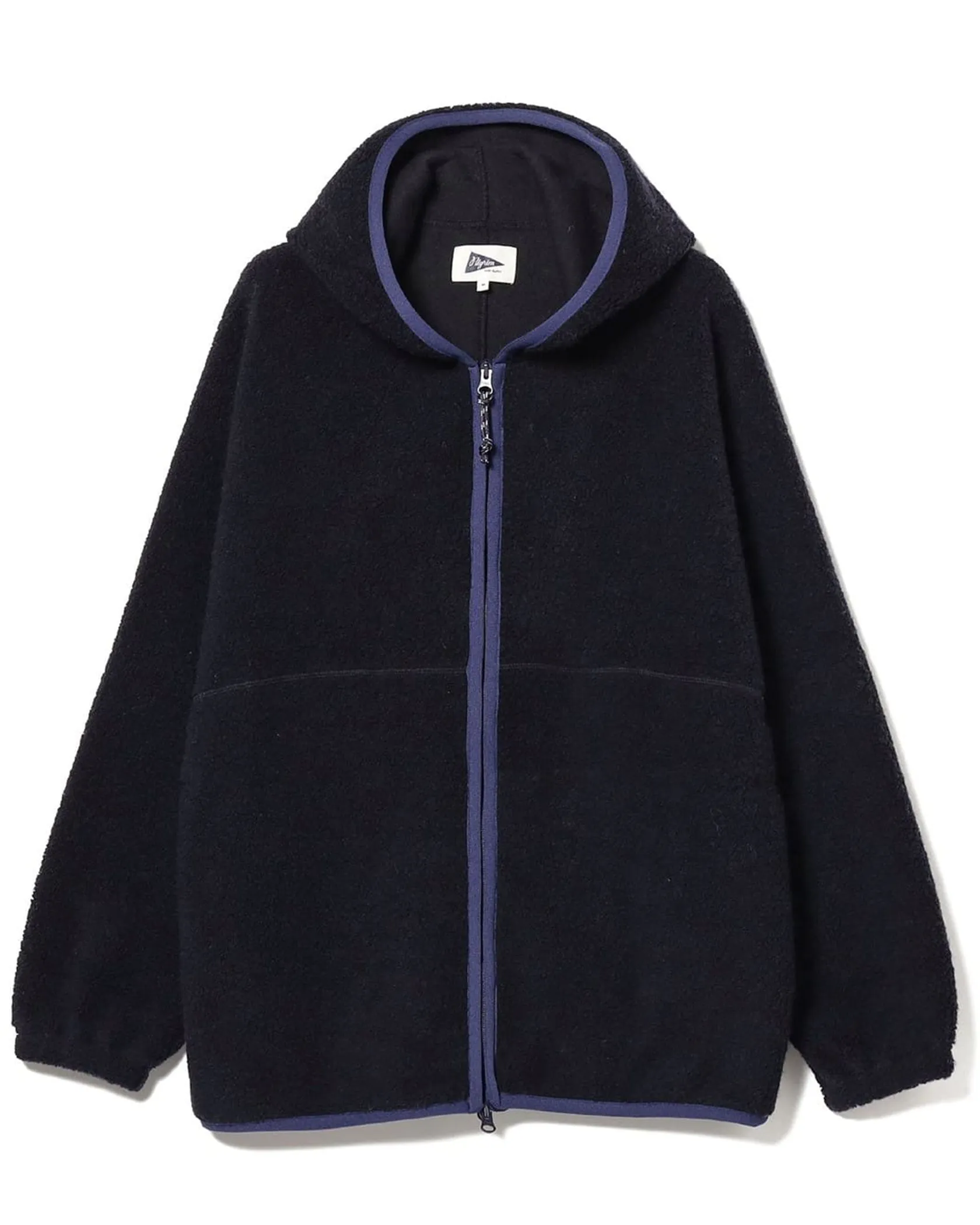 Leo Wool Fleece Zip Hoodie