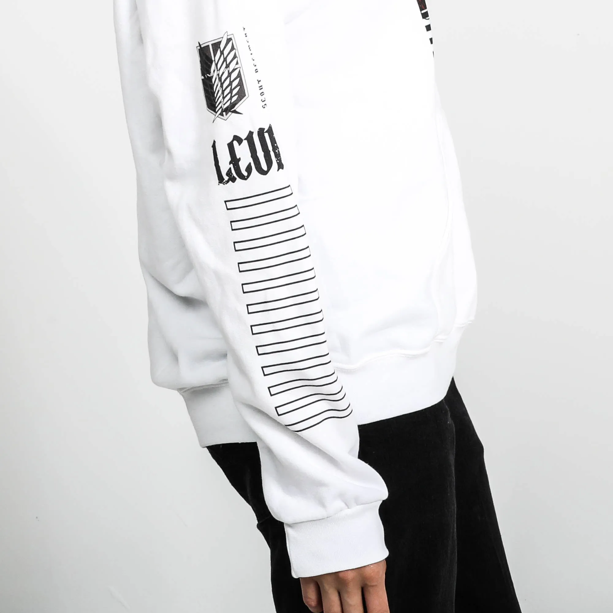 Levi Ackerman ODM White Hoodie