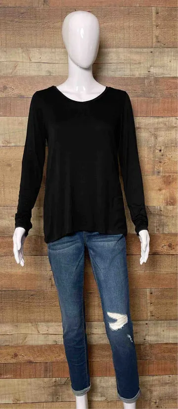 Long Sleeve V-Neck Top