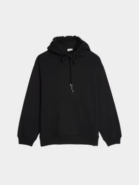 Loose Fit Basic Hoodie, Black