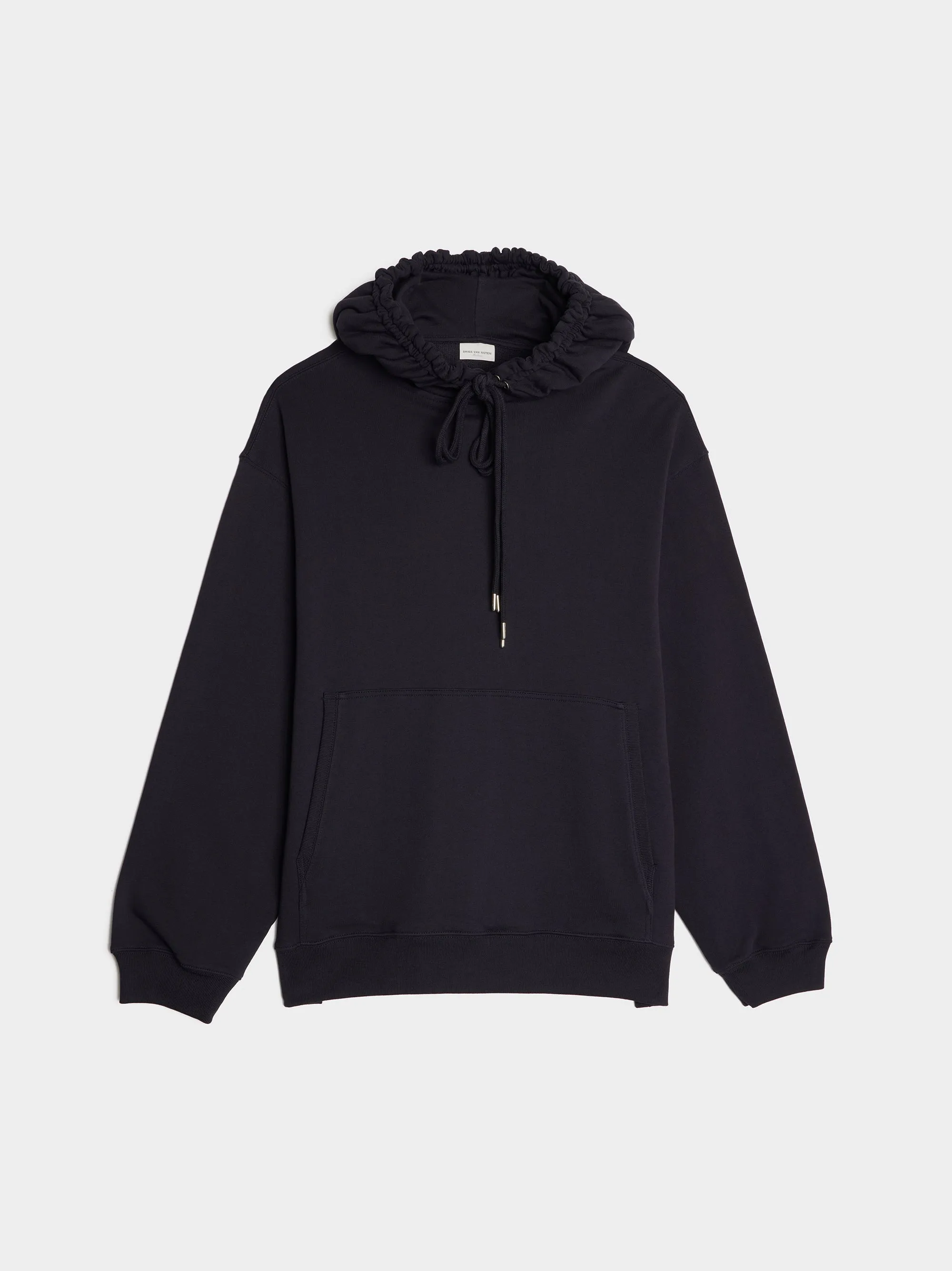 Loose Fit Basic Hoodie, Navy