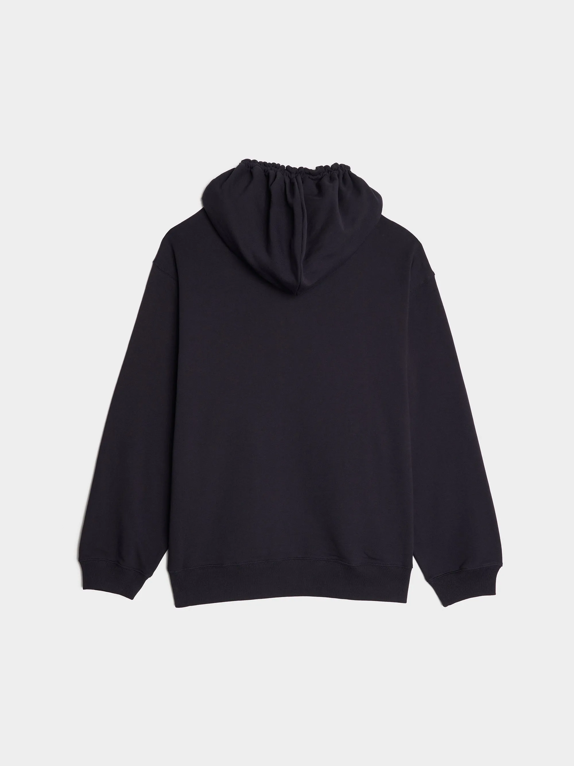 Loose Fit Basic Hoodie, Navy