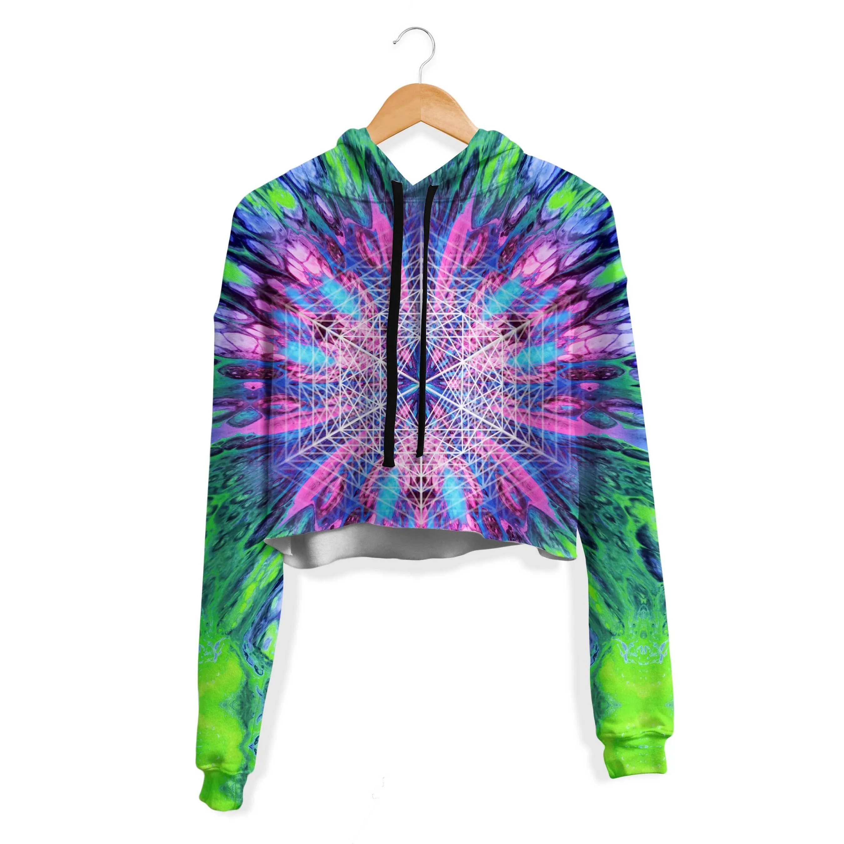 LSD PORTAL CROP HOODIE (Clearance)