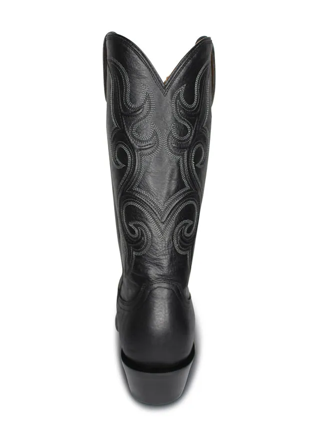 Lucchese Mens Baker Black Boots