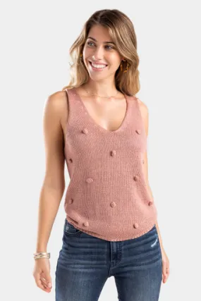 Madge Pom Sweater Tank